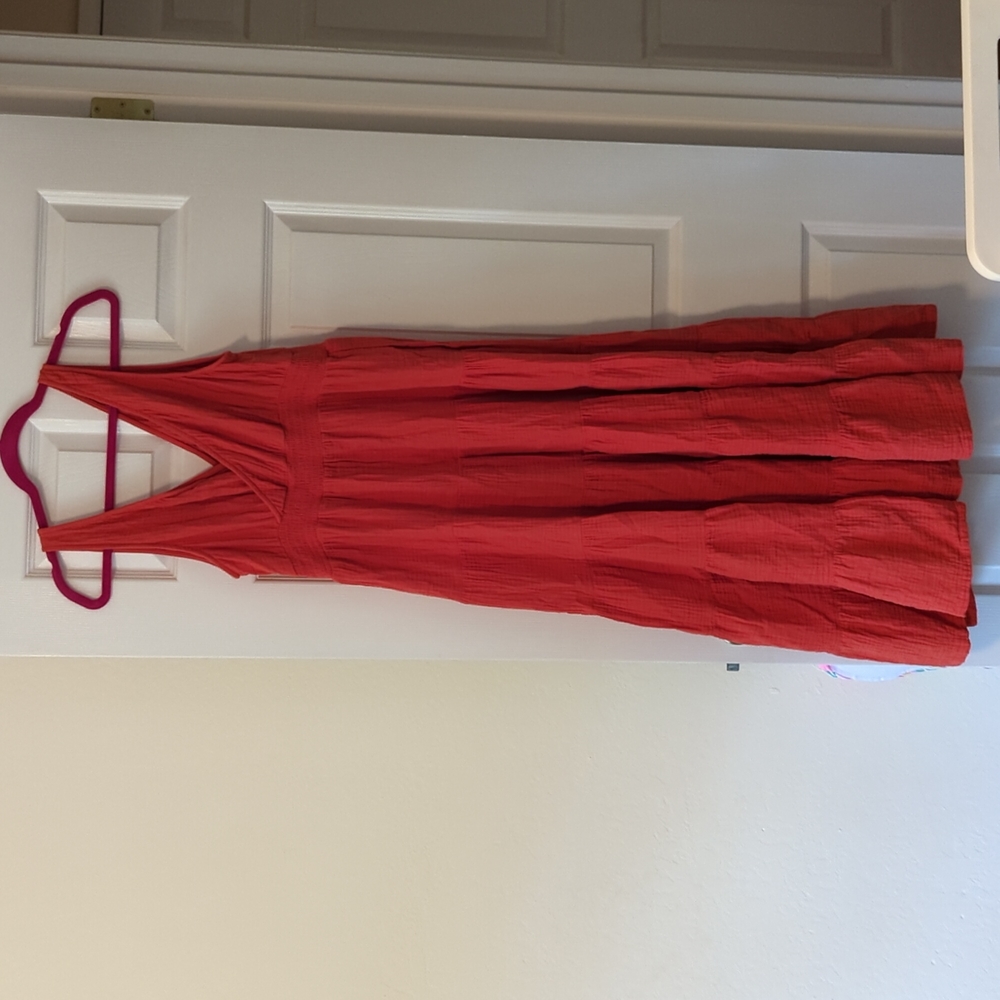 Long Red Dress